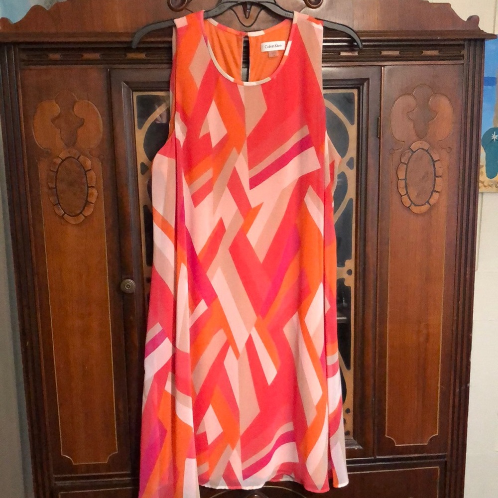 CALVIN KLEIN size 14 swing dress. Brand new w/o tags. Fun summer dress.